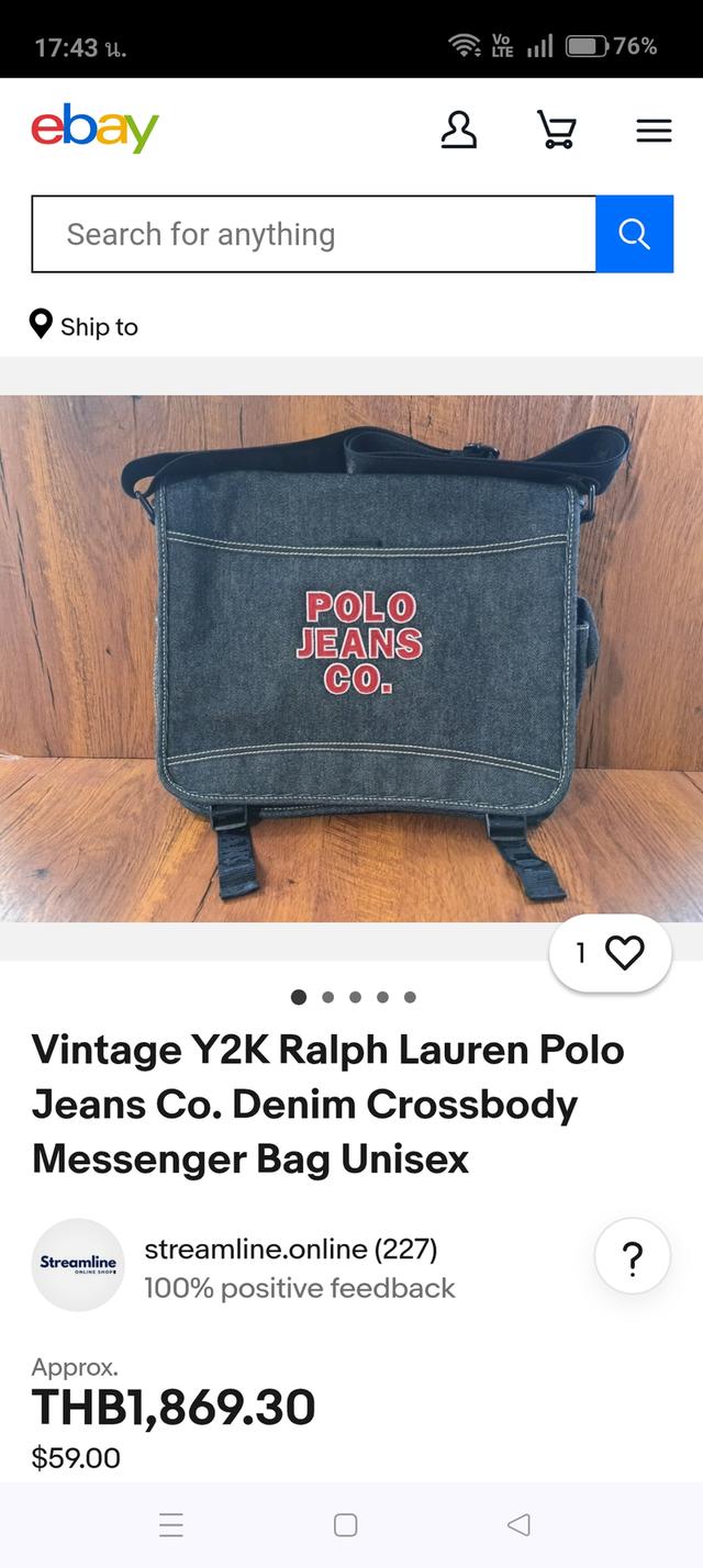 Vintage Polo Jeans Co Ralph Lauren Shoulder bag 16
