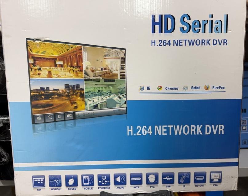 เครื่องบันทึกกล้องวงจรปิด DVR 8 ch