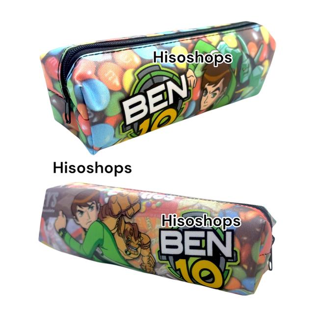NEW/ BEN10 ALIEN FORCE กล่องดินสอเบนเท็น กระเป๋าดินสอ แบบผ้า สีสันสดใส เหมาะสำหรับน้องๆวัยเรียน 8