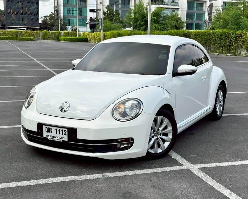 VOLKSWAGEN NEW BEETLE 1.2 TSI Turbo สีขาว ปี 2012 จด 2013