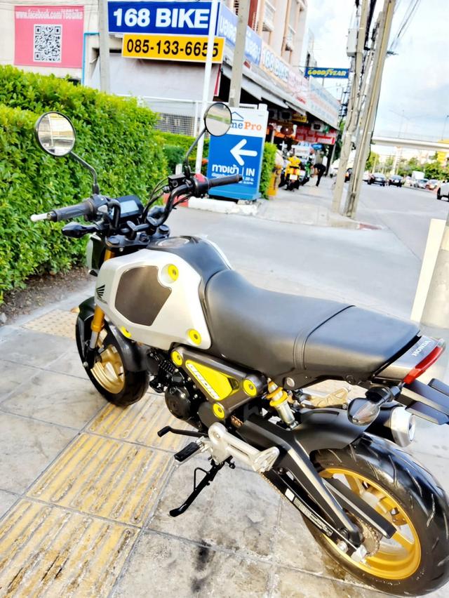 Honda Grom ABS G-sensor ตัวท็อป ปี2022 สภาพเกรดA 2596 km เอกสารพร้อมโอน 4