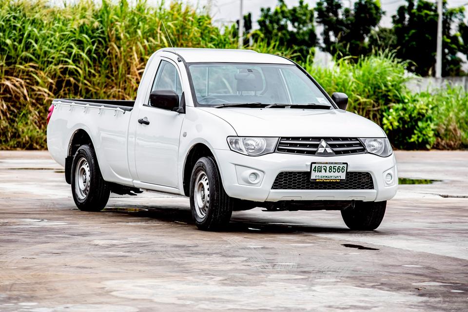 Mitsubishi Triton SingleCab 2.4 GL ปี 2010 เบนซิล สีขาว เกียร์ธรรมดา