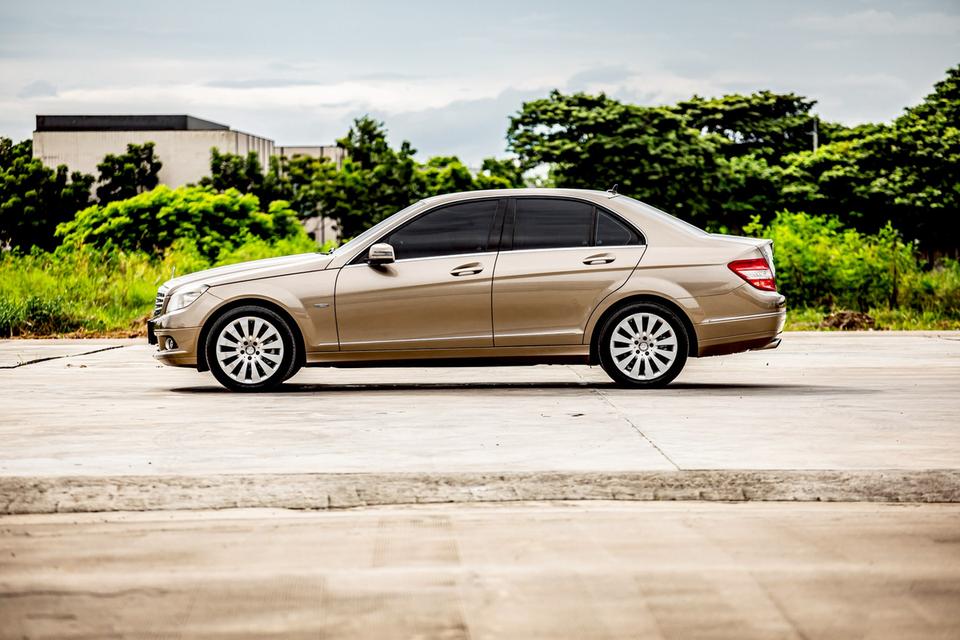 Benz C200 CGI BE สีน้ำตาล ปี 2010  10