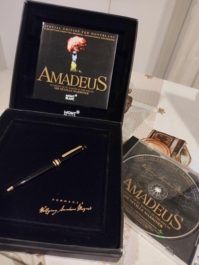 ปากกา มองบลังค์ 116 รุ่น Montblanc Meiterstuck 116 Mozart with Gold Trim Ballpoint Pen รูปย่อยที่ 1