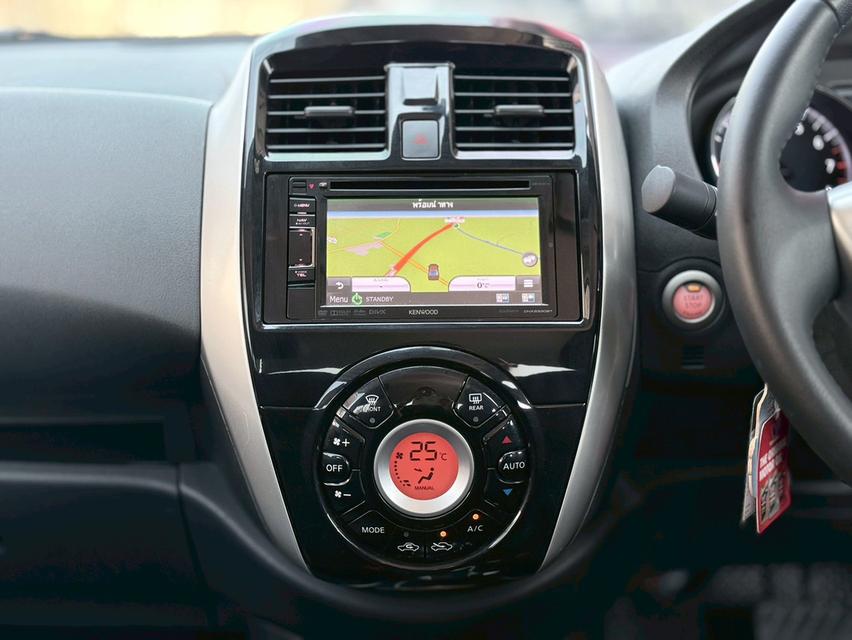 ปี 2016 NISSAN ALMERA, 1.2 VL โฉม ปี11-20สีขาว เกียร์ออโต้ รถมือเดียวลำดับที่1 รูปที่ 12