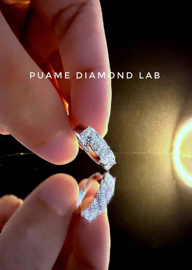เเหวนเพชร ขึ้นตัวเรือนสั่งทำในเเบบที่ใจชอบ ราคาสบายกระเป๋าพร้อมใบรับประกันสินค้าทุกชิ้นที่ร้านปุอามี่ Diamond LabRama2(095-8894732) รูปย่อยที่ 4