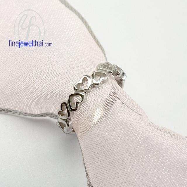 Finejewelthai-แหวนแต่งงาน-แหวนเกลี้ยว-แหวนรูปหัวใจ-R126500