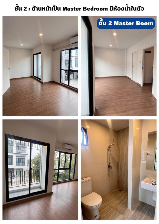 ทาวน์โฮม3 ชั้น หมู่บ้านลุมพินี ทาวน์เพลส สุขุมวิท–ศรีนครินทร์  หลังมุม  สุขุมวิท 113  ใกล้ BTS สำโรง 5