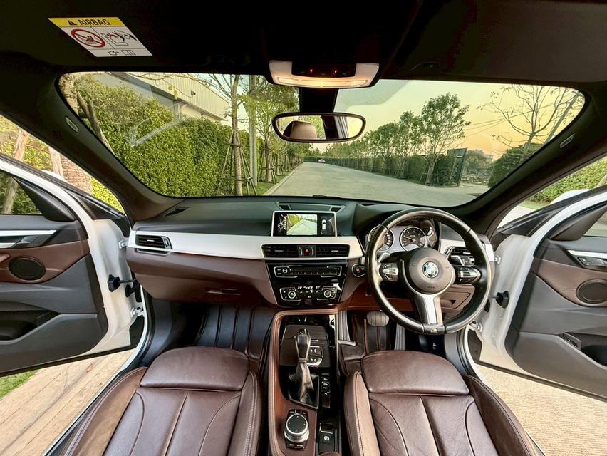 bmw X1 2.0 sDrive18d M Sport (F48) ปี 2017 เครื่องยนต์ดีเซล 2.0 ลิตร TwinPower Turbo มือเดียวป้ายแดง สีเดิมทั้งคัน รูปที่ 12
