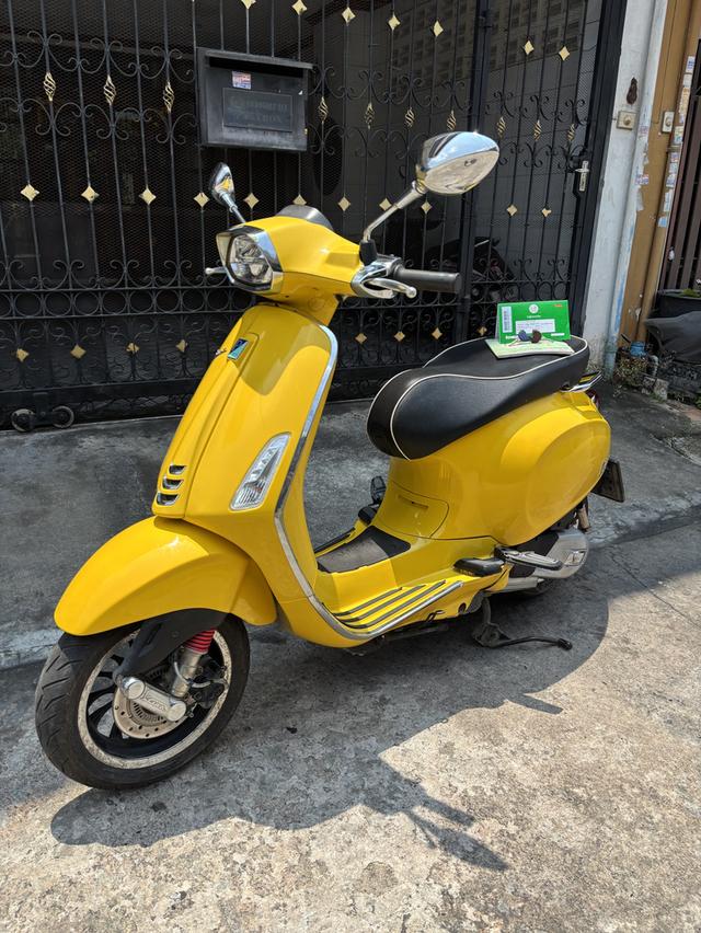 Vespa Sprint 125 iGet ABS LED ปี 2019 รถเดิม พร้อมใช้งานขี่กลับได้เลยครับ