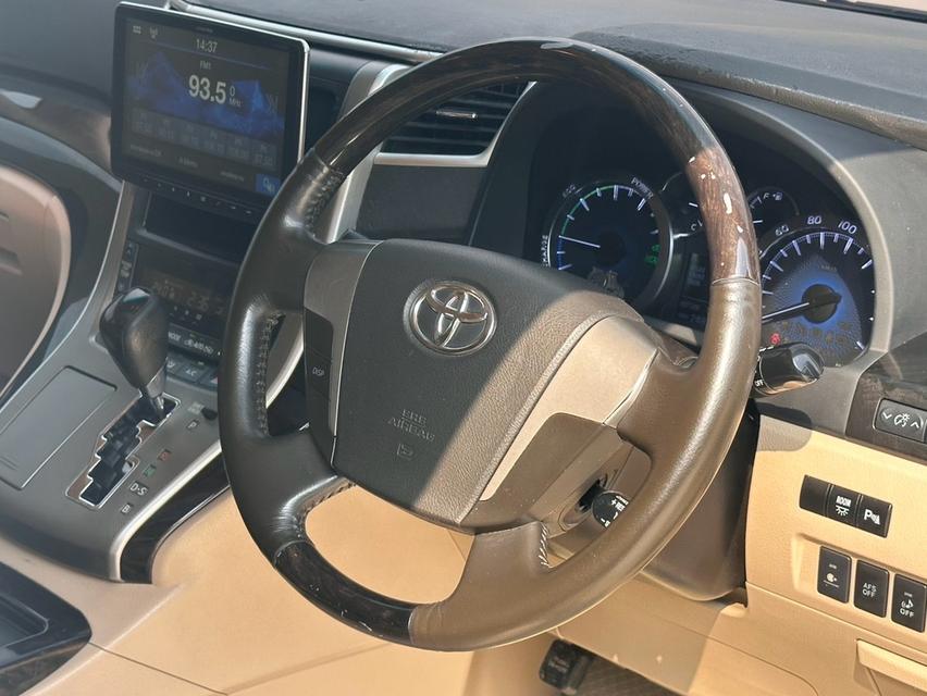 (แจ้งรหัสรถ NCT226).Toyota Alphard 2.5 Hybrid E-Four (Top) 2012 จด 2013 รูปที่ 10