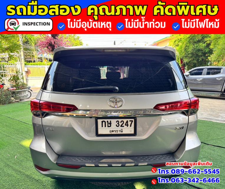 🔴ปี2018 TOYOTA FORTUNER 2.8 V 4x4 NAVI 🔴สีเทา  เกียร์ออโต้ 4x4 5