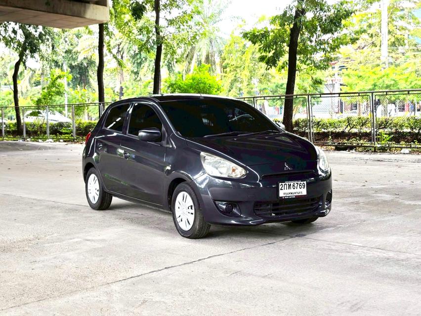 ขายรถ Mitsubishi Mirage 1.2GL ปี 2013 สีเทา เกียร์ธรรมดา