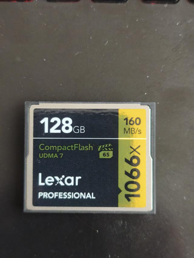 CF card การ์ด Lexar 128Gb 160 M/s Professional 1066x CompactFlash