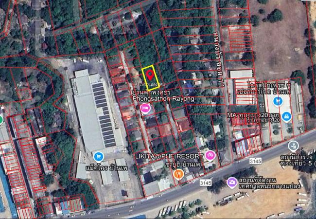 ขายที่ดิน 126.9 ตร.ว. ท่าเทียบเรือบ้านเพ ถนนสุขุมวิท ตำบลเพ อำเภอเมือง ระยอง 1