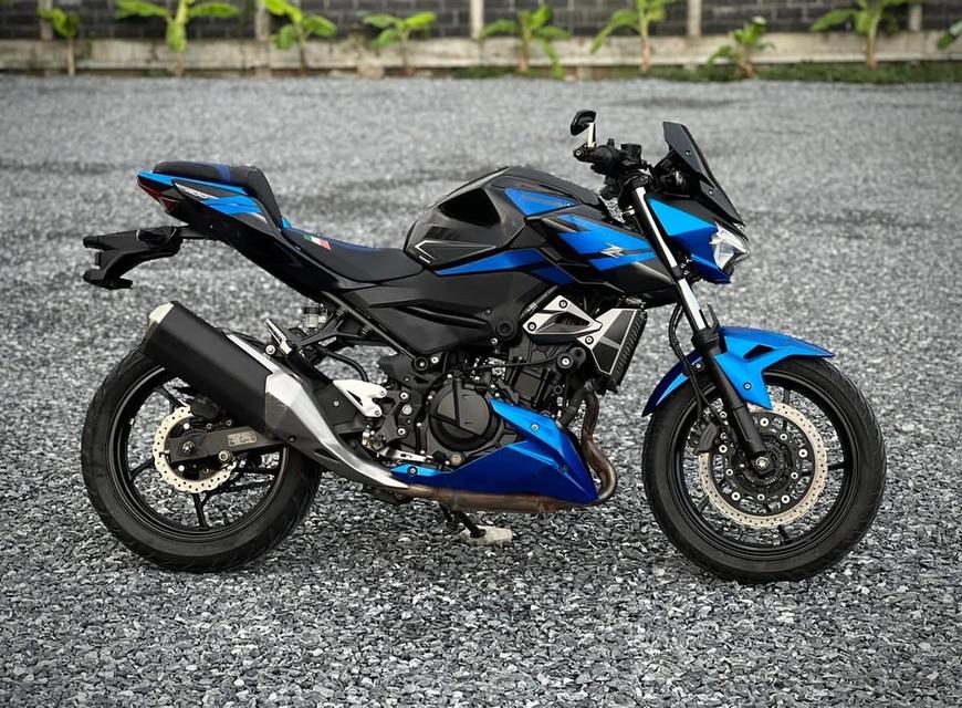 Kawasaki Z400 SE สีน้ำเงิน ปี 2019 2