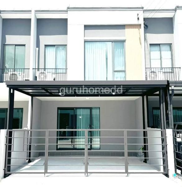 ปล่อยเช่าทาวน์โฮม 2 ชั้น Pleno สุขุมวิท บางนา 2 พื้นที่ 16 ตรว 3นอน 2น้ำ Fully Furnished พร้อมอยู่ ทำเลติดเมกาบางนา - gh 1