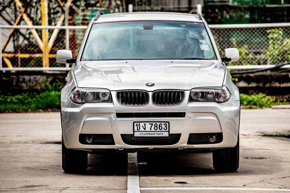 Bmw X3 XDrive 2.5 เบนซิน สีเทา ปี 2006 2