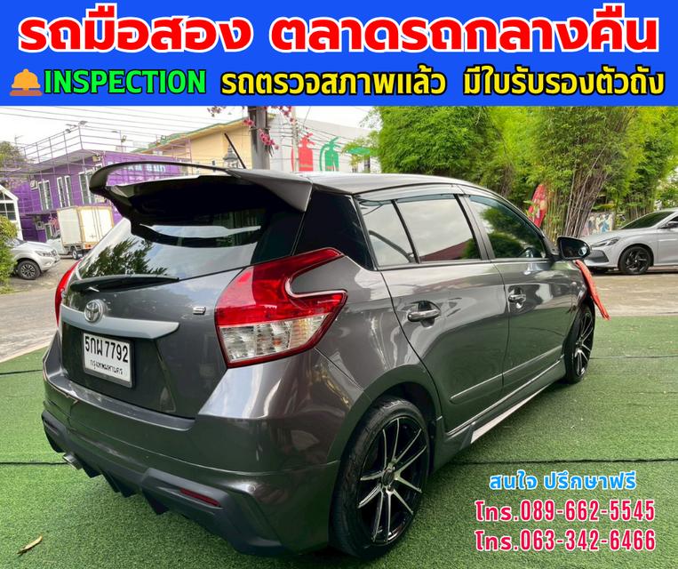 🚘ปี2014 Toyota YARIS 1.2 E ⭐ไมล์แท้ 17x,xxx กม. ⚙️เครื่องเบนซิน ✨เกียร์ออโต้ 6