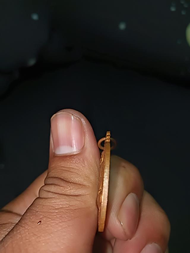 พระเครื่องเหรียญปั๊มรูปเหมือนหลวงพ่อพาน วัดโป่งกะสัง รูปย่อยที่ 3