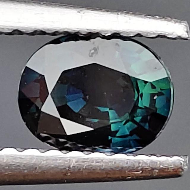 💎 พลอยไพลิน เผาเก่า 💎 น้ำหนัก 0.75 กะรัต รูปย่อยที่ 3