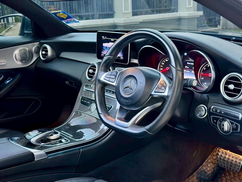 รหัสรถ AVA5115 💢 Benz C250 Coupe AMG Dynamic รุ่น Top หลังคาแก้ว ปี 2018 W205 10