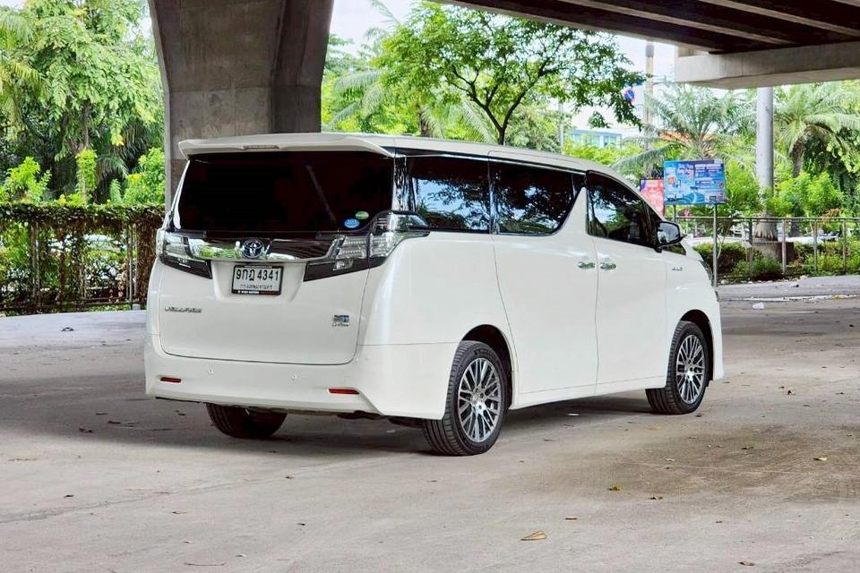 Toyota VellFire 2.5 HEV E-FOUR AT ปี 2015 5
