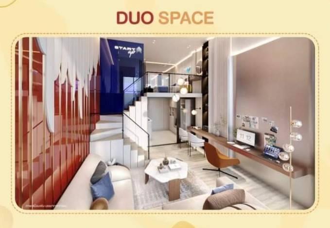 ขายดาวน์ขาดทุนคอนโด Origin Play บางขุนนท์ ทริปเปิ้ล สเตชั่น ห้อง DUO space 2 ชั้น 2