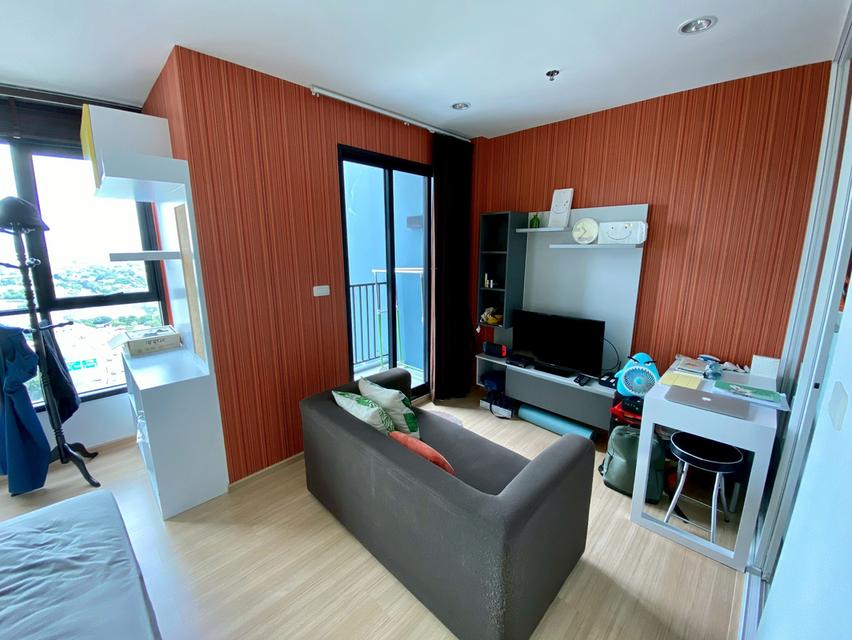 ด่วน ขายถูก คอนโดเดอะเบส พระราม 9 - รามคำแหง ห้องสตูดิโอ ขนาด 26 ตรม. ชั้น 23 วิวเมือง เฟอร์นิเจอร์ครบ พร้อมอยู่ ต่อรองได้ 3