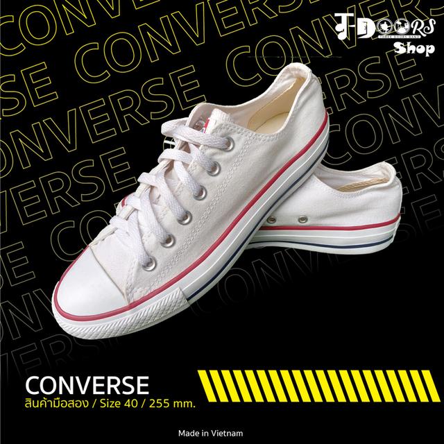 CONVERSE ผ้าใบมือสอง สภาพสวยๆ ชิคๆ จัดส่งฟรี!!! 1