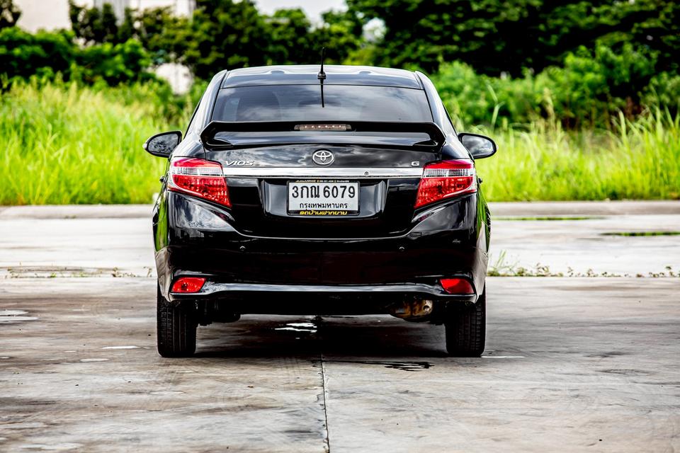 Toyota Vios 1.5G Airbag Abs ปี 2014 เกียร์ออโต้ สีดำ มือเดียวป้ายแดง 6