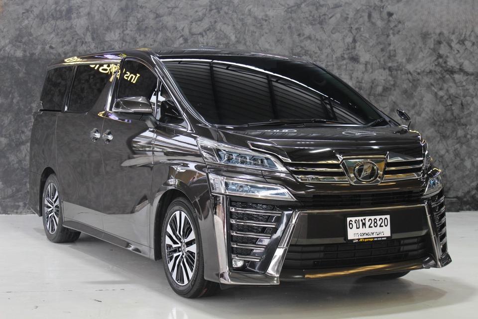 รหัสรถ JRS2820 เข้าใหม่ Toyota Vellfire 2.5 ZG Edition น้ำมันล้วน ปี 2019 มือเดียวป้ายแดง