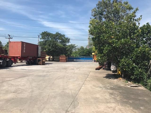 ให้เช่าโรงงาน10ไร่ 5510 ตร.ม. เมืองฉะเชิงเทราถบรรทุกและตู้คอนเทนเนอร์ 40 ฟุตได้ 8