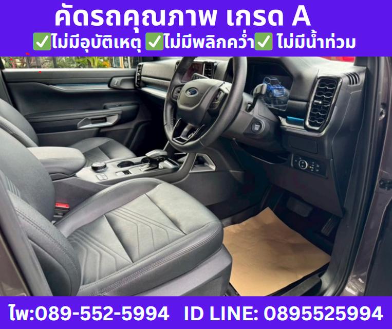 2025 4WD เกียร์ออโต้ Ford EVEREST 2.0 Titanium+ SUV 8