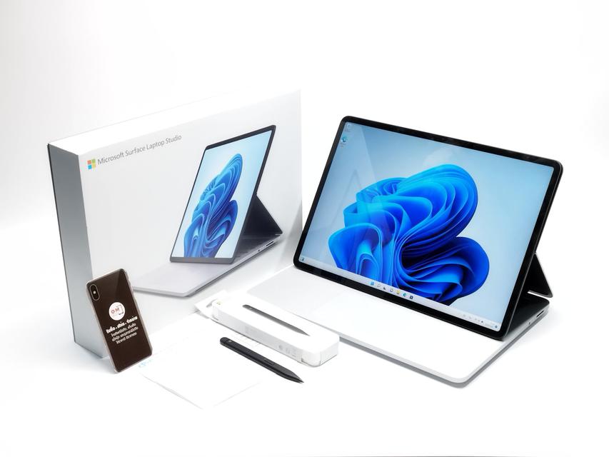 ขาย/แลก Microsoft Surface Laptop Studio Top สุด i7-11370H 16/512 GeForce RTX3050 Ti ศูนย์ไทย ประกันศูนย์ เพียง 54900.- 1