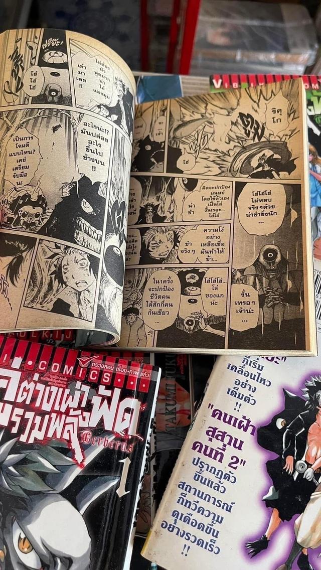 หนังสือการ์ตูน คู่ต่างเผ่า รวมพลังฟัด 1-10 จบ