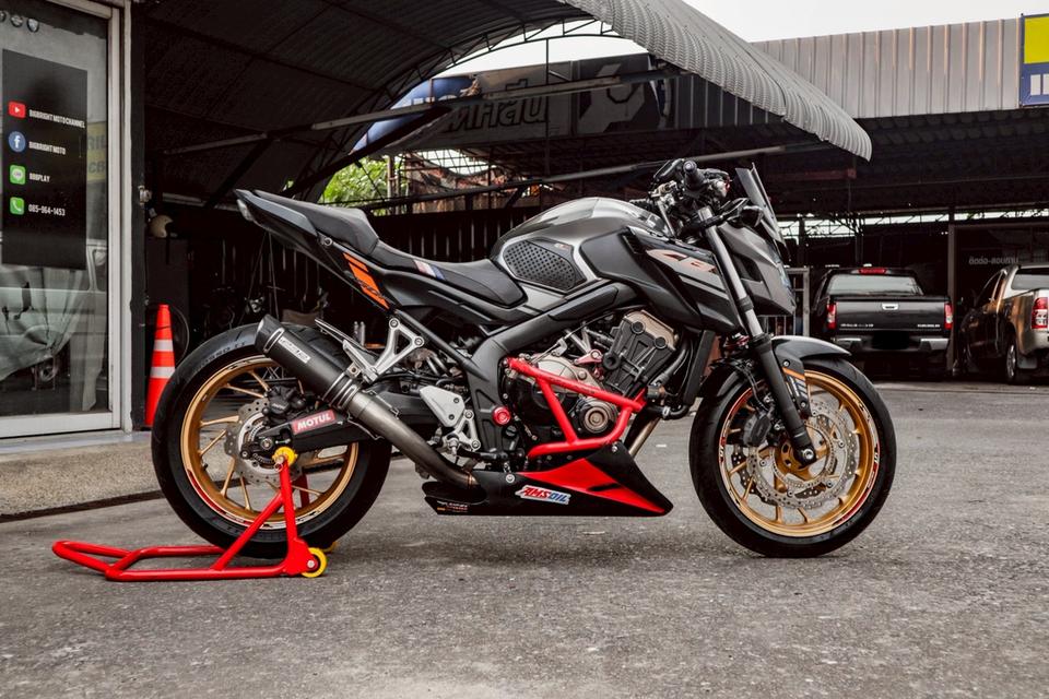 Honda Cb650f ปี2017 สีเทา รูปที่ 2