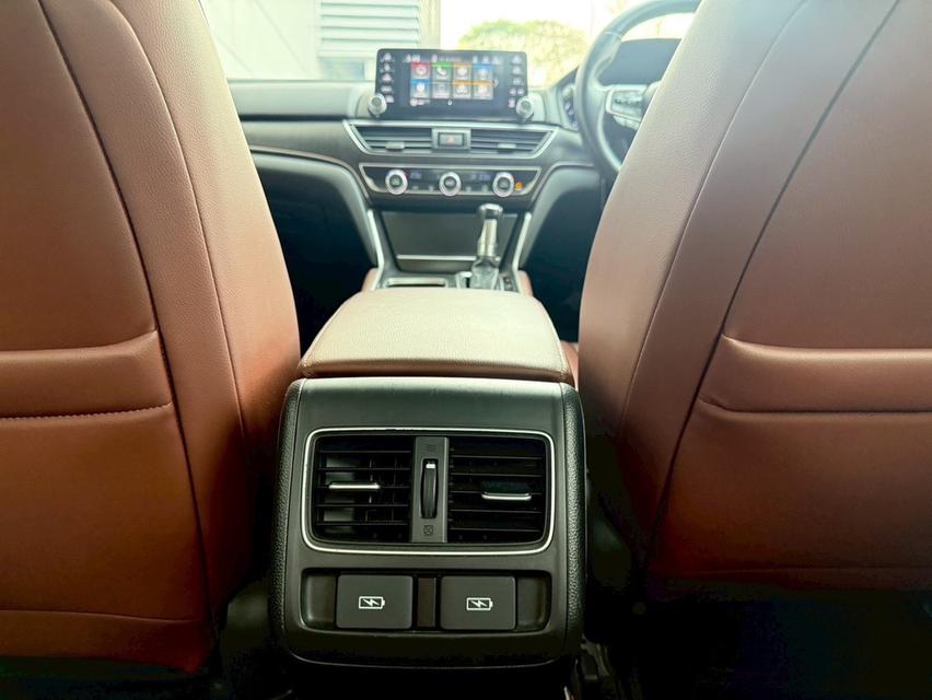 HONDA ACCORD 2.0 HYBRID TECH TOP 2019 สีดำ ประหยัด มือเดียว รูปที่ 14