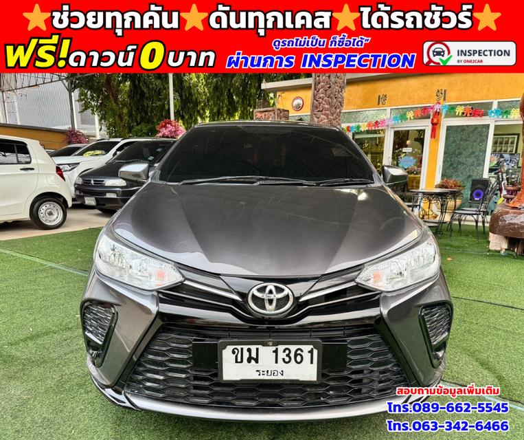 ปี2022 Toyota Yaris 1.2 Entry  ✴️ไมล์แท้ 40,xxx กม.  ✴️เกียร์ออโต้ 1