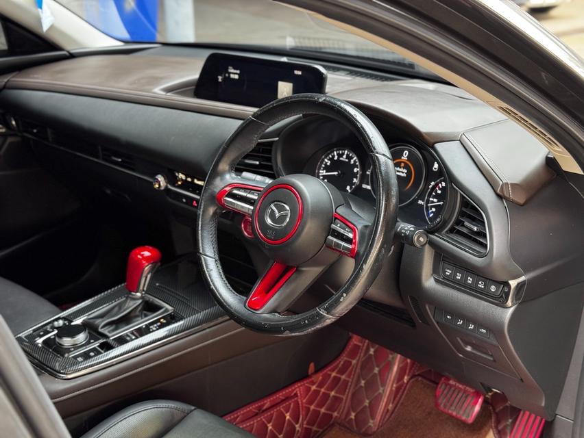 Mazda CX-30 2.0 SP  TOP. ปี 2021 สีเทาดำ     ออ รูปที่ 9