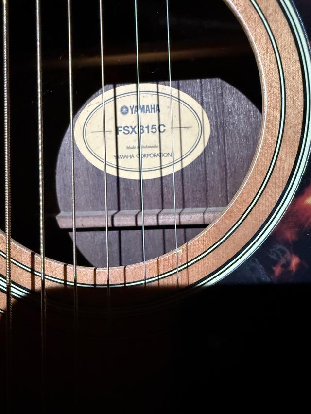 กีต้าร์โปร่ง yamaha fsx315cไฟฟ้า รูปที่ 2