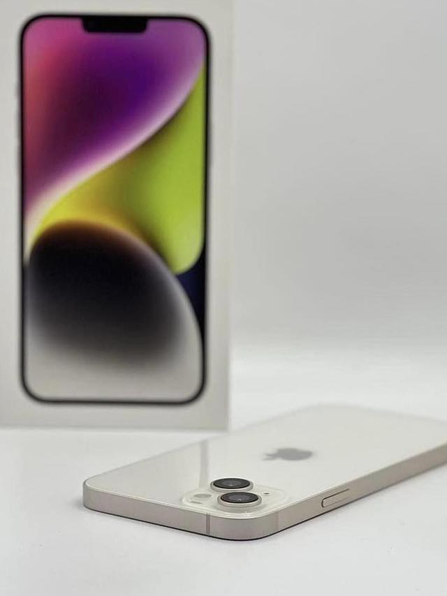 iPhone 14 Plus สีขาว มือ2 4