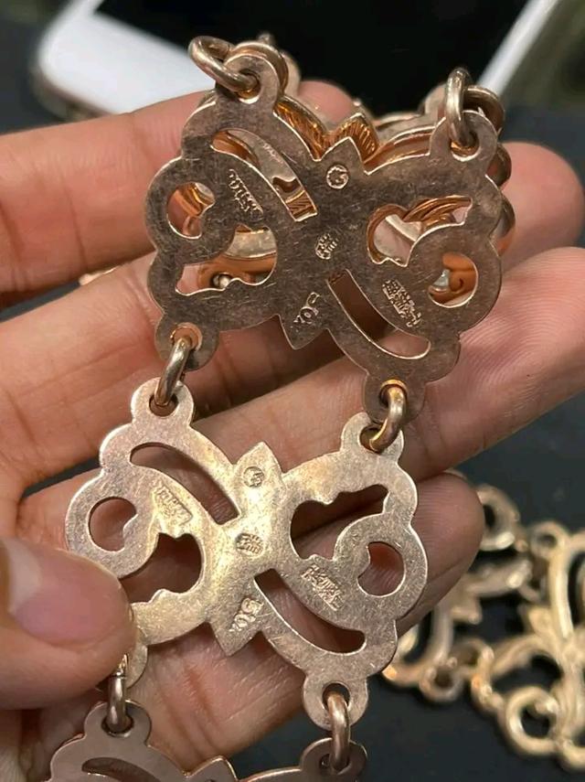 เข็มขัดนาคแท้โบราณ อายุ60ปี 5