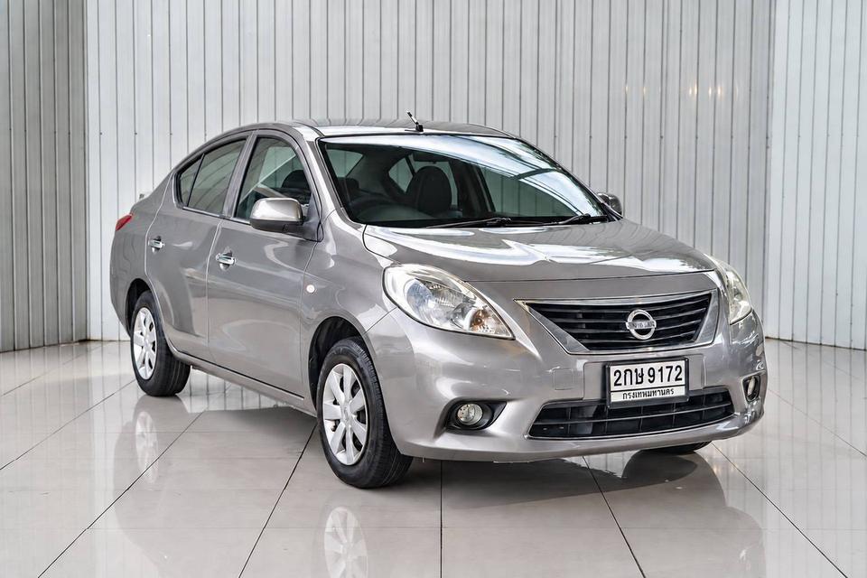#NISSAN ALMERA, 1.2 E ปี 2014 สีน้ำตาล โฉม ปี11-20✅ รถบ้านมือเดียวป้ายแดง✅ เลขไมล์ 17x,xxx กม.✅ รูปย่อยที่ 2