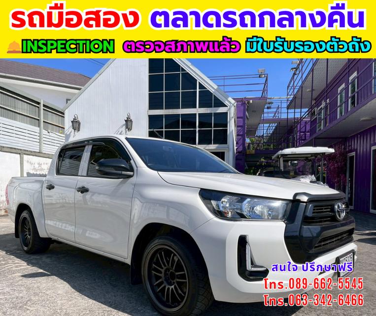 🚘 ปี2024 HILUX REVO 2.4 Double Cab Z Edition Entry 🚛เกียร์ออโต้ 🛻ไมล์แท้ 24,xxx กม. มีปรกันศุนย์ ถึง2028 รูปย่อยที่ 3