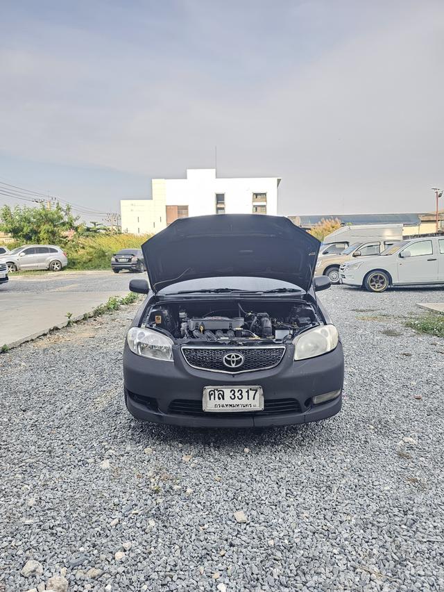 TOYOTA VIOS 1.5 MT ปี 2005 แท้ ไม่เคยแก๊ส เครื่องดี เกียร์ดี เข้าชิด แอร์เย็น กระจกไฟฟ้า สีไม่สวยทั้งคัน ช่วงล่างดี ขับขี่ได้ รูปที่ 3