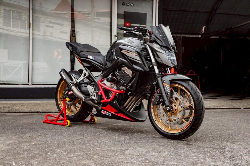 Honda Cb650f ปี2017 สีเทา