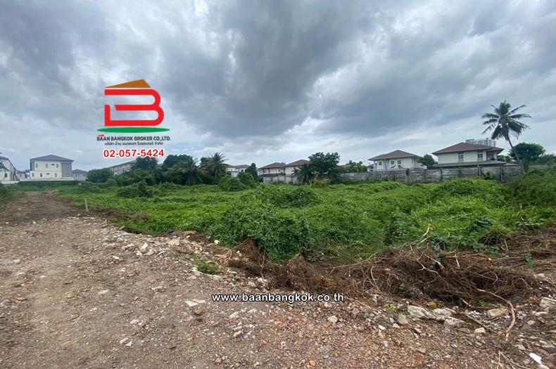 ที่ดินเปล่า เนื้อที่ 3 ไร่ ซอยนาวีเจริญทรัพย์ (ซอยสำนักงานประกันสังคมพื้นที่ 6 บางแค) ถนนกาญจนาภิเษก แขวงบางแคเหนือ เขตบางแค 1