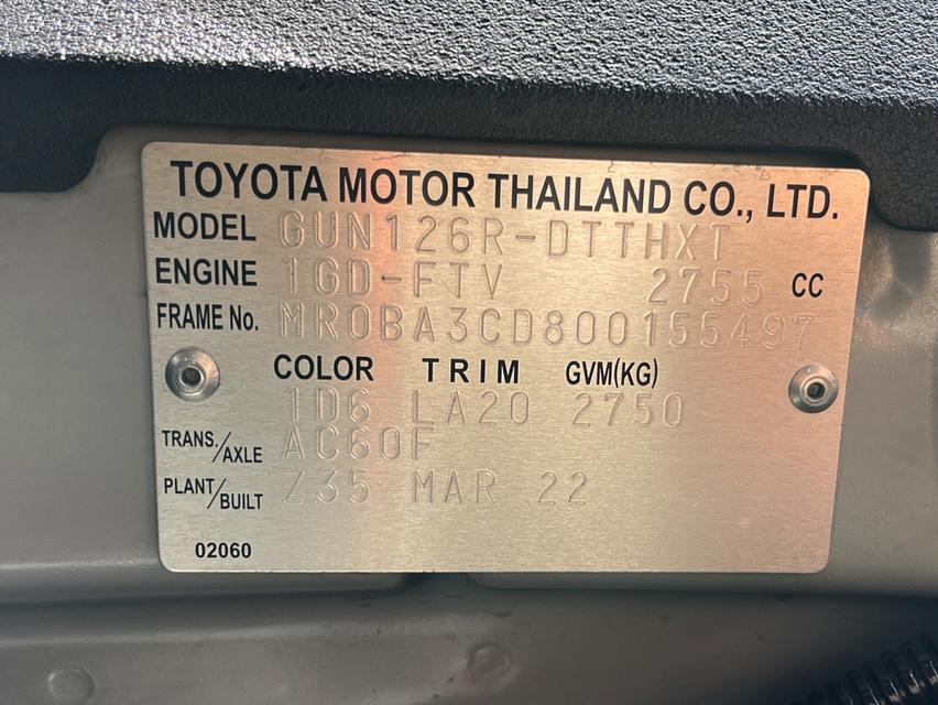 TOYOTA HILUX REVO DOUBLE CAB 2.8 HIGH 4WD ปี 2022 AUTO 4X4 สภาพนางฟ้า 16