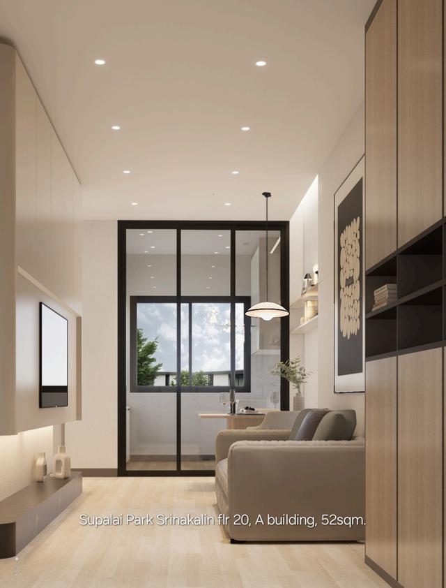 ปล่อยเช่าคอนโด Supalai Park Srinakalin Condo 2